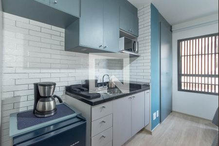 Studio para alugar com 24m², 1 quarto e sem vaga Studio para alugar com 24m², 1 quarto e sem vagaStudio - Cozinha