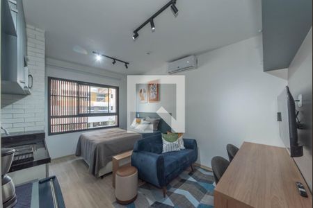 Studio para alugar com 24m², 1 quarto e sem vaga Studio para alugar com 24m², 1 quarto e sem vagaStudio - Sala