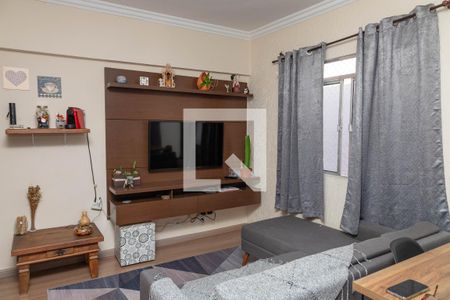 Sala  de apartamento à venda com 1 quarto, 40m² em Vila Santa Luzia, São Bernardo do Campo