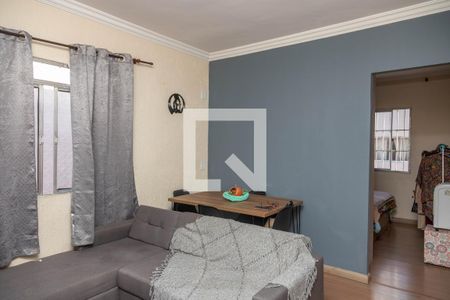 Sala  de apartamento à venda com 1 quarto, 56m² em Vila Santa Luzia, São Bernardo do Campo