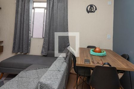 Sala  de apartamento à venda com 1 quarto, 40m² em Vila Santa Luzia, São Bernardo do Campo