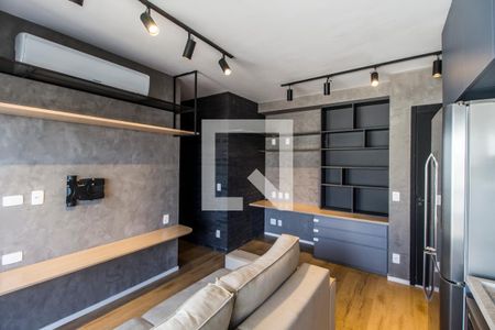 Sala de TV de apartamento à venda com 2 quartos, 49m² em Alphaville Empresarial, Barueri