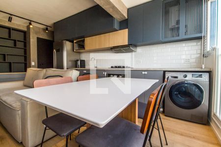 Sala de Jantar de apartamento à venda com 2 quartos, 49m² em Alphaville Empresarial, Barueri