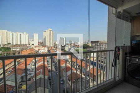 Varanda da Sala de apartamento à venda com 2 quartos, 50m² em Belenzinho, São Paulo