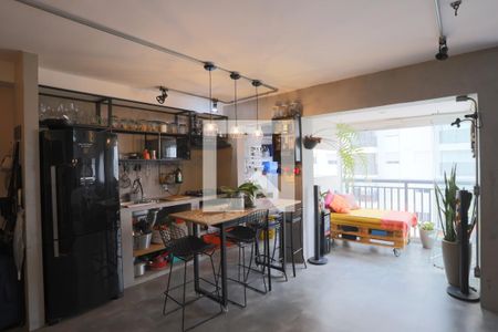 Sala de apartamento para alugar com 1 quarto, 40m² em Brás, São Paulo