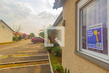 Casa de condomínio para alugar com 86m², 3 quartos e 2 vagas Casa de condomínio para alugar com 86m², 3 quartos e 2 vagasPlaquinha instalada no imóvel