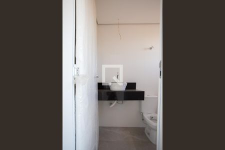 Banheiro da Suíte de apartamento à venda com 3 quartos, 75m² em Santa Monica, Belo Horizonte