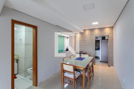 Sala de Jantar de casa à venda com 3 quartos, 152m² em Santa Branca, Belo Horizonte