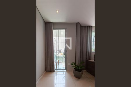 Varanda da Sala de casa à venda com 3 quartos, 152m² em Santa Branca, Belo Horizonte