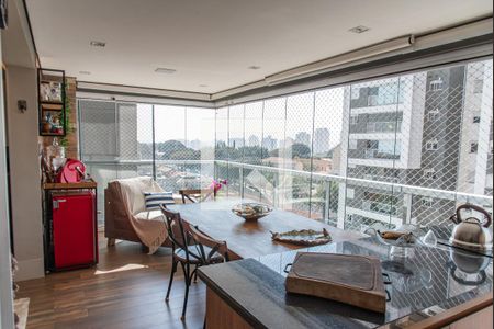 Varanda da sala de apartamento à venda com 3 quartos, 140m² em Ipiranga, São Paulo