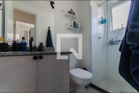 Banheiro de apartamento para alugar com 1 quarto, 35m² em Vila Clementino, São Paulo