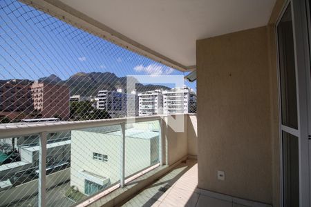 Sala - Varanda de apartamento à venda com 3 quartos, 73m² em Taquara, Rio de Janeiro