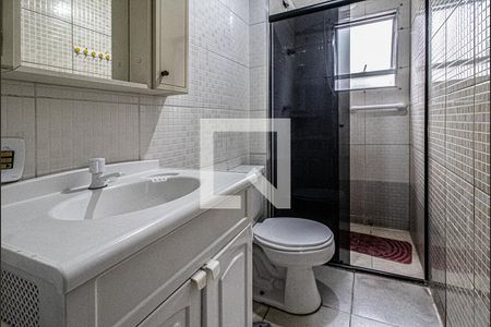 banheiro social de apartamento à venda com 2 quartos, 62m² em Jardim Santa Emília, São Paulo