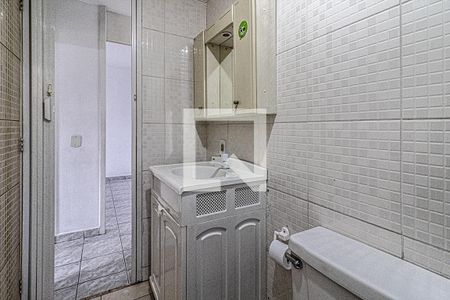 banheiro social de apartamento à venda com 2 quartos, 62m² em Jardim Santa Emília, São Paulo