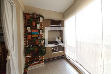 Varanda da Sala de apartamento à venda com 3 quartos, 80m² em Vila Anhanguera, Campinas