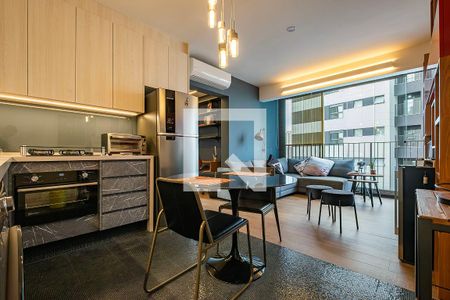 Sala/Cozinha de apartamento à venda com 2 quartos, 69m² em Sumarezinho, São Paulo