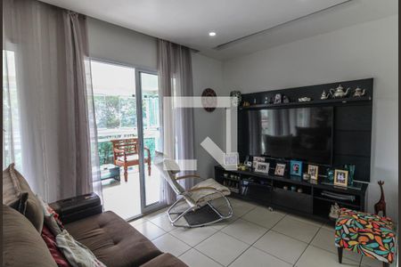 Sala de apartamento à venda com 3 quartos, 156m² em Barra da Tijuca, Rio de Janeiro