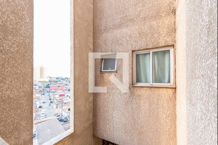 Vista da Sala de apartamento à venda com 2 quartos, 45m² em Vila Progresso, Santo André