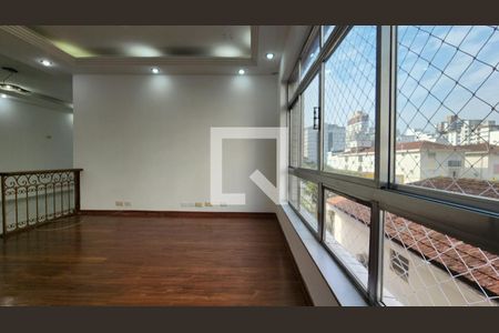 Sala de apartamento para alugar com 4 quartos, 145m² em Pompéia, Santos