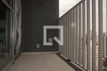 Varanda do Studio de kitnet/studio para alugar com 1 quarto, 21m² em Vila Clementino, São Paulo