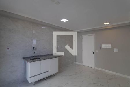 Sala e Cozinha Integrada  de apartamento para alugar com 2 quartos, 40m² em Vila Ré, São Paulo