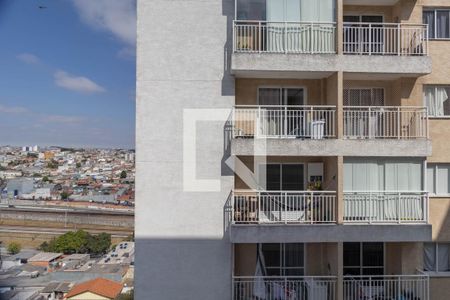 Vista Varanda Sala  de apartamento para alugar com 2 quartos, 40m² em Vila Ré, São Paulo