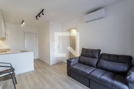 Sala/Cozinha de apartamento para alugar com 1 quarto, 51m² em Indianópolis, São Paulo