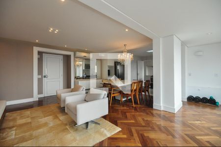 Sala de apartamento à venda com 2 quartos, 110m² em Jardim Monte Kemel, São Paulo