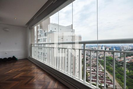 Varanda de apartamento à venda com 2 quartos, 110m² em Jardim Monte Kemel, São Paulo