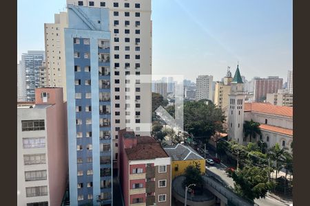 Sala vista de apartamento à venda com 2 quartos, 66m² em Água Branca, São Paulo