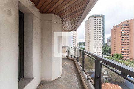 Sala - Sacada de apartamento para alugar com 4 quartos, 237m² em Brooklin Paulista, São Paulo