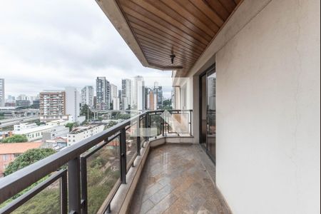 Sala - Sacada de apartamento à venda com 4 quartos, 237m² em Brooklin Paulista, São Paulo