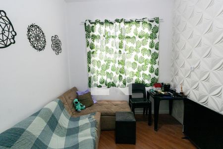 Sala de apartamento para alugar com 1 quarto, 45m² em Enseada, Guarujá