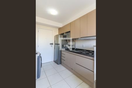 Cozinha de apartamento à venda com 1 quarto, 30m² em Jardim Mirante, São Paulo