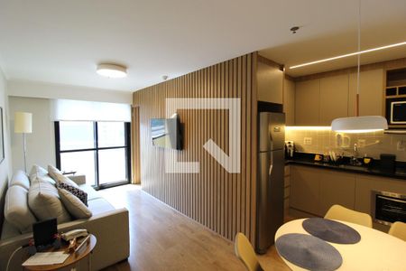 Sala/Cozinha de kitnet/studio à venda com 1 quarto, 35m² em Vila Uberabinha, São Paulo