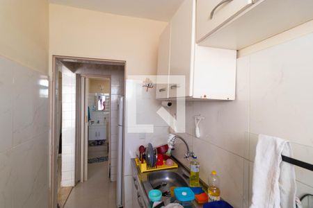 Cozinha de apartamento à venda com 1 quarto, 37m² em Centro, Campinas