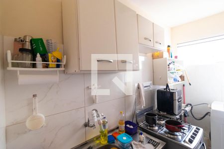 Cozinha de apartamento à venda com 1 quarto, 37m² em Centro, Campinas