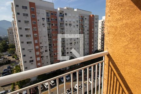 Varanda Sala de apartamento à venda com 2 quartos, 50m² em Anil, Rio de Janeiro