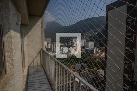 Varanda da Sala de apartamento à venda com 2 quartos, 73m² em Botafogo, Rio de Janeiro