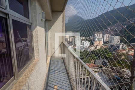 Varanda da Sala de apartamento à venda com 2 quartos, 73m² em Botafogo, Rio de Janeiro