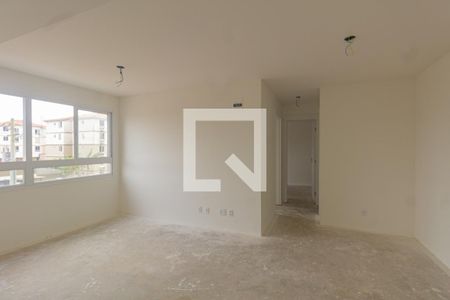 Sala/Cozinha de apartamento à venda com 2 quartos, 52m² em Fátima, Canoas