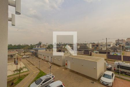 Vista da Sala de apartamento à venda com 2 quartos, 52m² em Fátima, Canoas