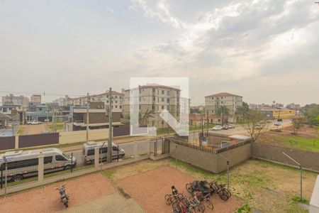 Vista da Sala de apartamento à venda com 2 quartos, 52m² em Fátima, Canoas