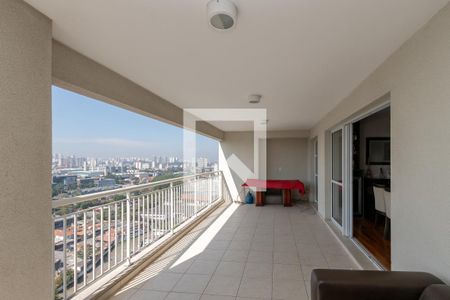 Varanda de apartamento à venda com 3 quartos, 132m² em Santo Amaro, São Paulo