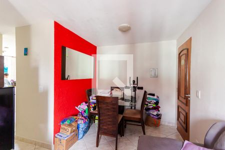 Sala de apartamento à venda com 2 quartos, 48m² em Vila Aquilino, Santo André