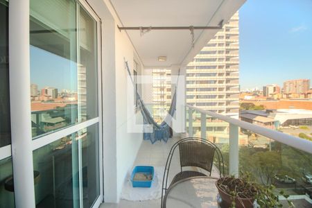 Sala - Varanda de apartamento à venda com 2 quartos, 81m² em Jardim Europa, Porto Alegre