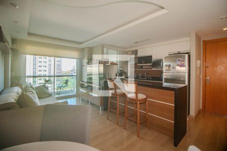 Sala de apartamento à venda com 2 quartos, 81m² em Jardim Europa, Porto Alegre