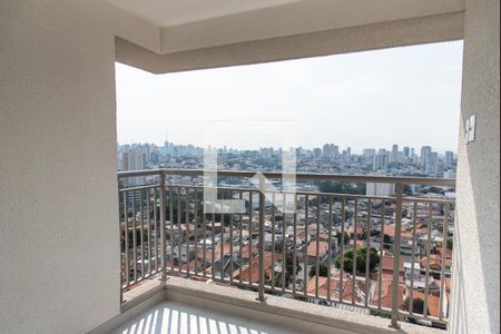 Varanda da sala de apartamento à venda com 2 quartos, 56m² em Vila Dom Pedro I, São Paulo