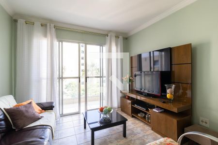 Sala  de apartamento à venda com 2 quartos, 75m² em Vila Amélia, São Paulo