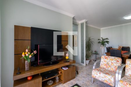 Sala  de apartamento à venda com 2 quartos, 75m² em Vila Amélia, São Paulo